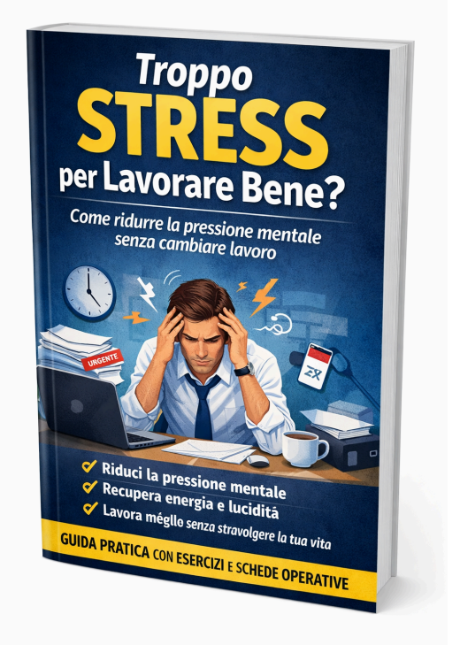 E-Book "Liberarsi dallo stress da lavoro"