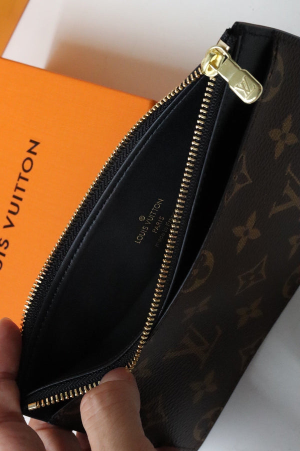 LV SLIM PURSE MONOGRAM CANVAS 20CM