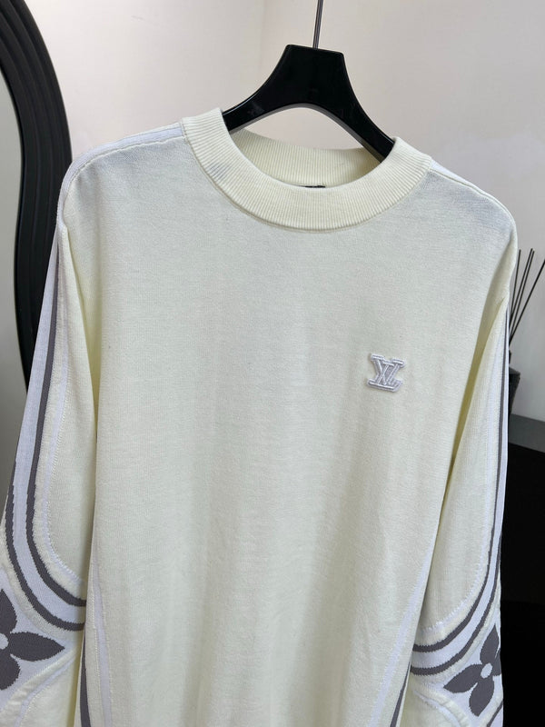 LV Monogram Floral Knit Sweater 799868