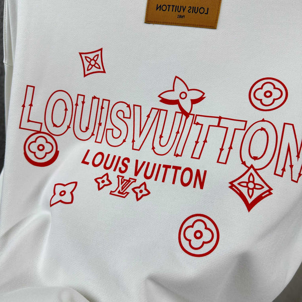 LV Long-Sleeve Crew Neck Sweatshirt 492279