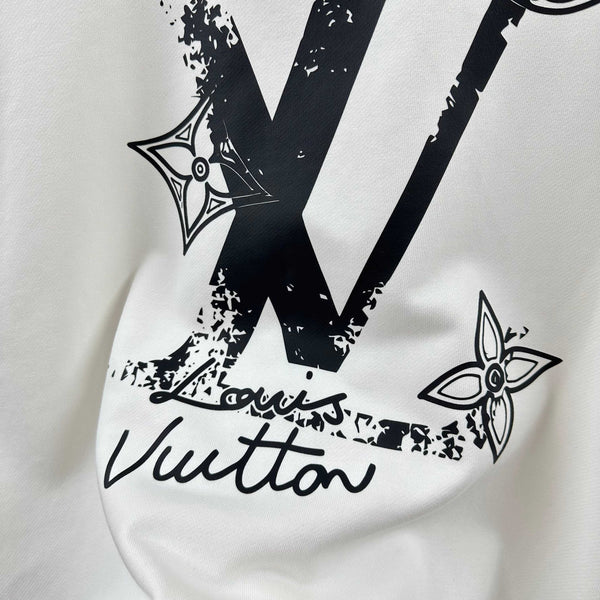 LV Long-Sleeve Crew Neck Sweatshirt 492261