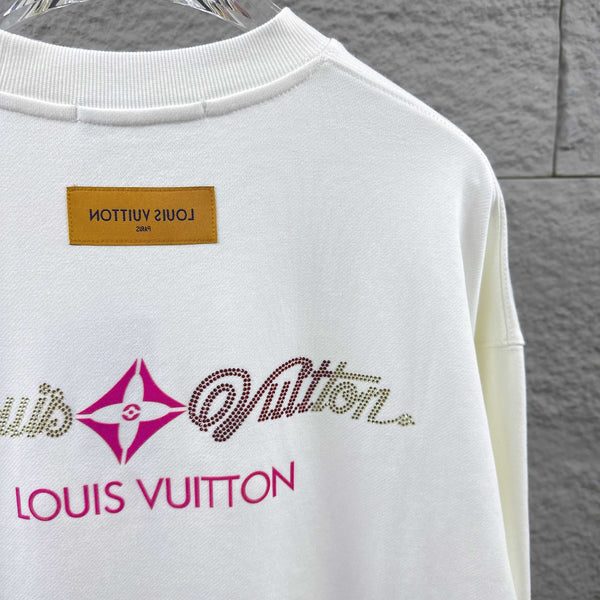 LV Long-Sleeve Crew Neck Sweatshirt 492241