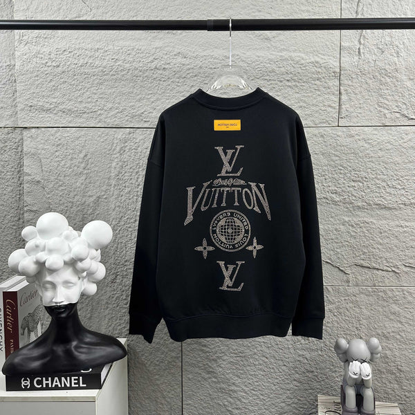 LV Long-Sleeve Crew Neck Sweatshirt 492233