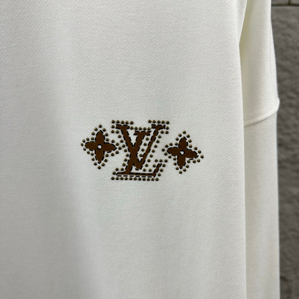 LV Long-Sleeve Crew Neck Sweatshirt 492231