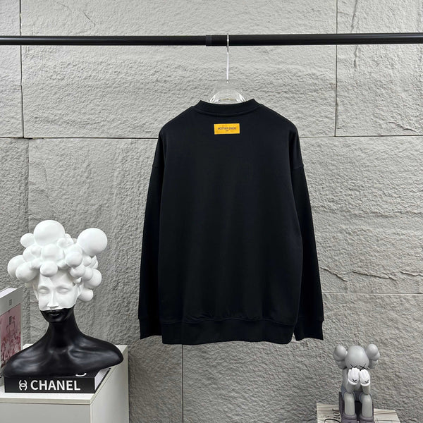LV Long-Sleeve Crew Neck Sweatshirt 492211