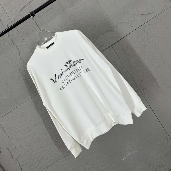 LV Long-Sleeve Crew Neck Sweatshirt 492195