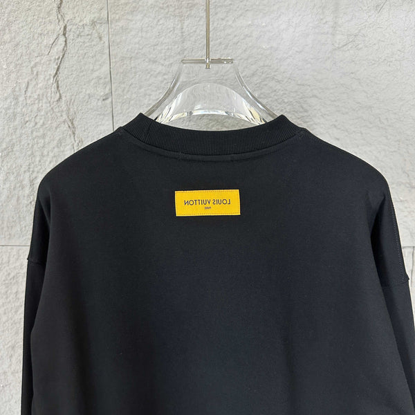 LV Long-Sleeve Crew Neck Sweatshirt 492189