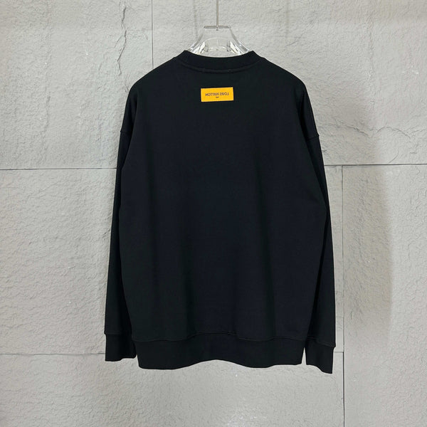 LV Long-Sleeve Crew Neck Sweatshirt 492185