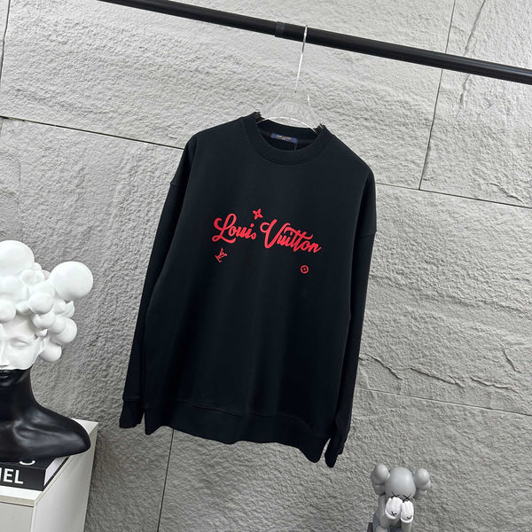 LV Long-Sleeve Crew Neck Sweatshirt 492181