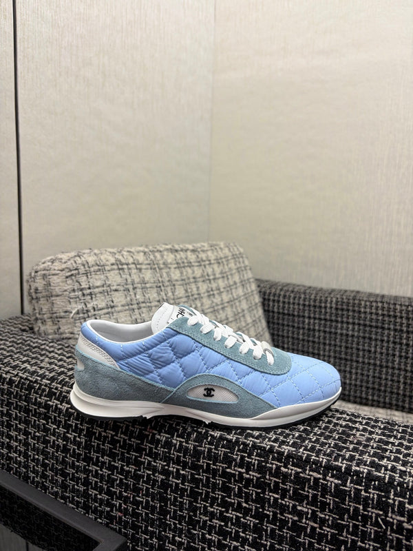 Chanel 26 Quilted Sneaker Blue in Lambskin 602468