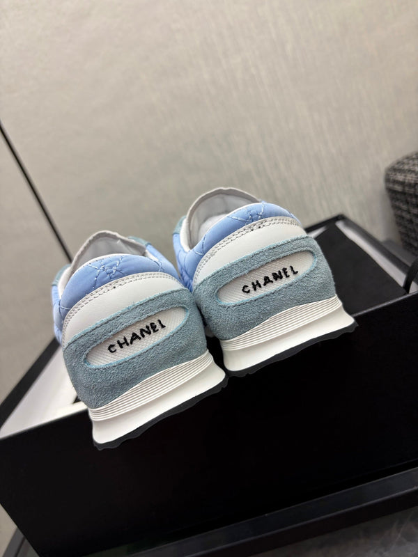 Chanel 26 Quilted Sneaker Blue in Lambskin 602468