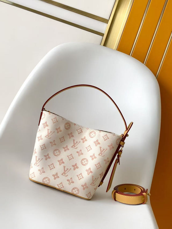 LV M28355 All-In BB Handbag 18 Light Yellow Monogram and Damier Pattern 278104