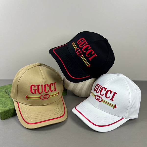 Gucci Baseball Cap Beige in Cloth 194177