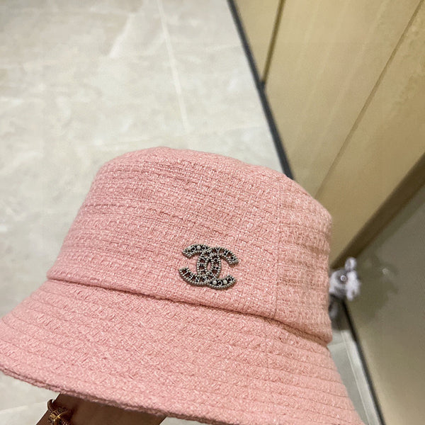 Chanel Fisherman's Hat Pink in Cloth 197685