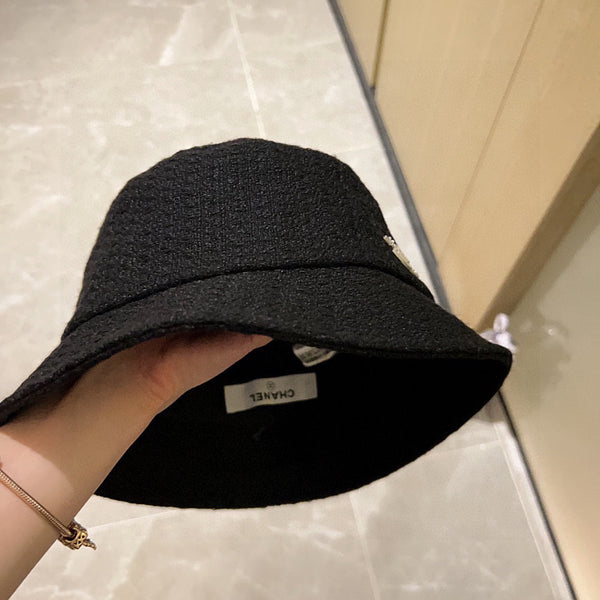Chanel Fisherman's Hat Black in Cloth 197684