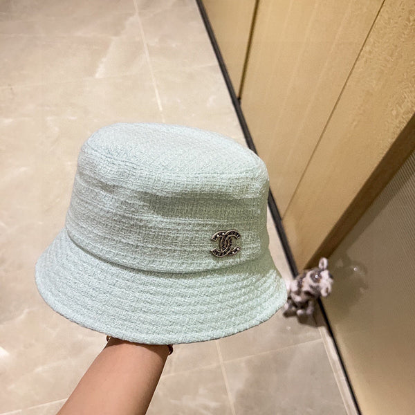 Chanel Fisherman's Hat Mint Green in Cloth 197683