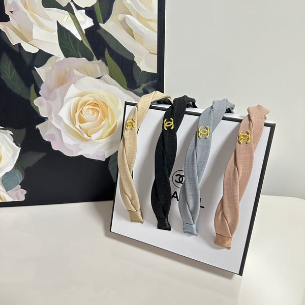 Chanel Headband Beige in Cloth 201913