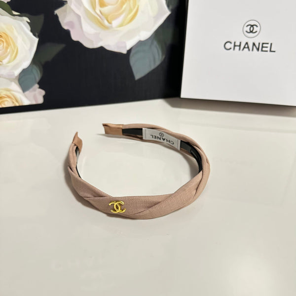 Chanel Headband Light Pink in Cloth 201911