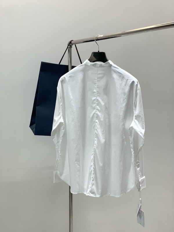 DIOR Long-sleeve Shirt White in Cotton 183919
