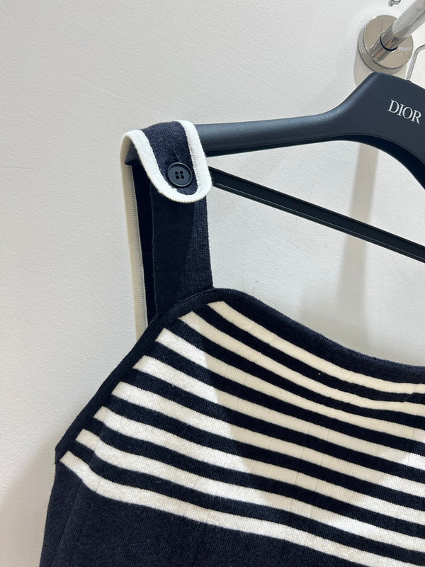Miumiu Tank Top Navy Blue in Wool 205699