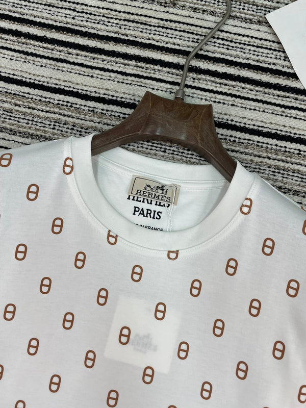 HM T-Shirt White in Cotton 167903