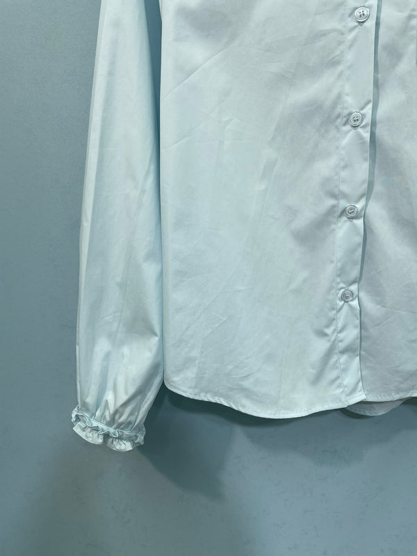 Miu Miu Shirt Blue in Cotton 218519