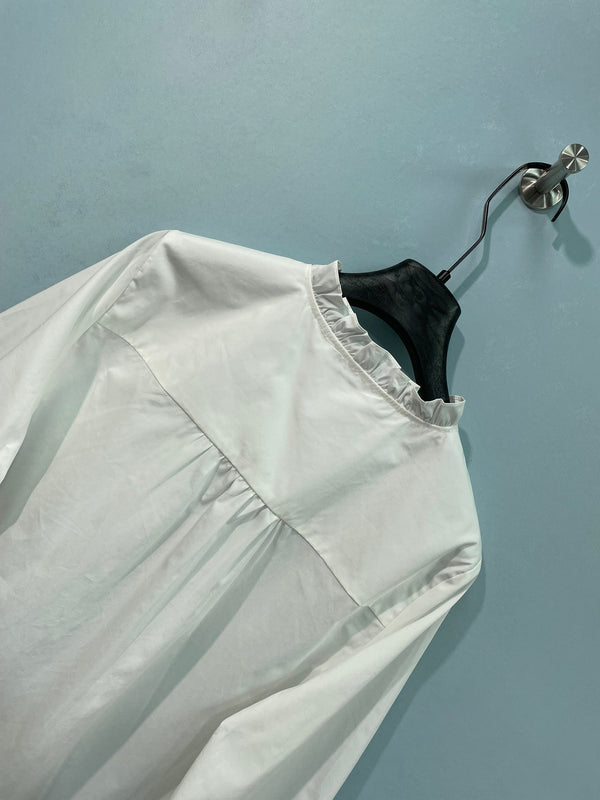 Miu Miu Shirt White in Cotton 218514