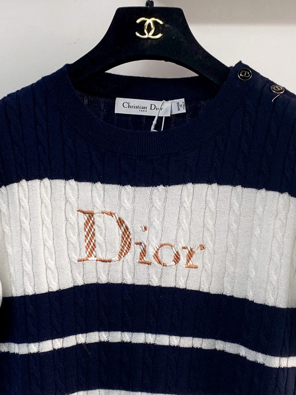 Dior Short-Sleeve T-Shirt Black in Wool 231801