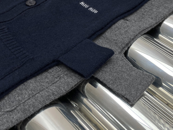 Miu Miu 26 Side-opening Vest in Cashmere 195719