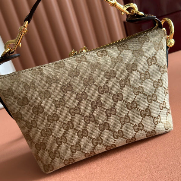 Gucci 26 Coach Shay Crossbody Bag 25.5 Brown in Denim 284956
