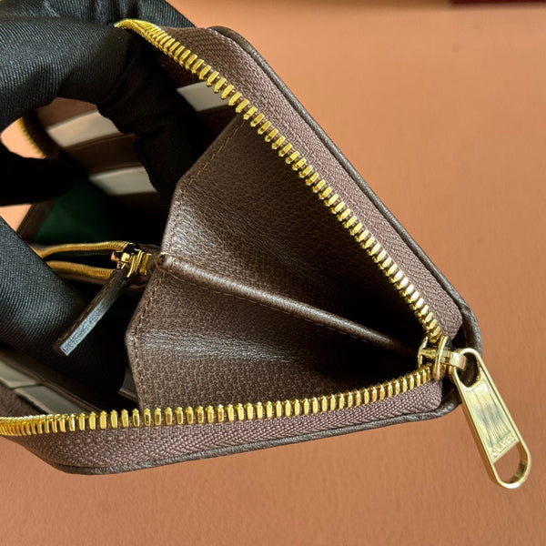 GG Ophidia Wallet 19.5 Brown Beige in Soft GG Supreme 285063