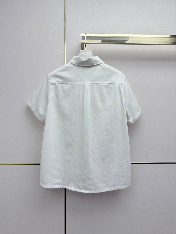 Chanel 26 Shirt White in Cotton 367724