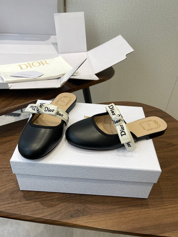 Dior 26 J'Adior Slipper Black in Lambskin 727328