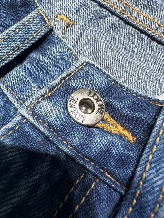 Loewe 26 Tapered Jeans Blue in Cotton 362283
