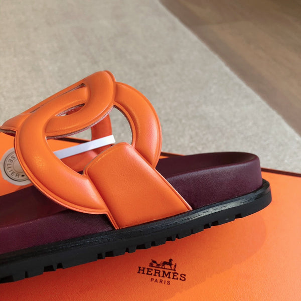 Hermès Extra Sandal Colorfull in Cowhide 743960