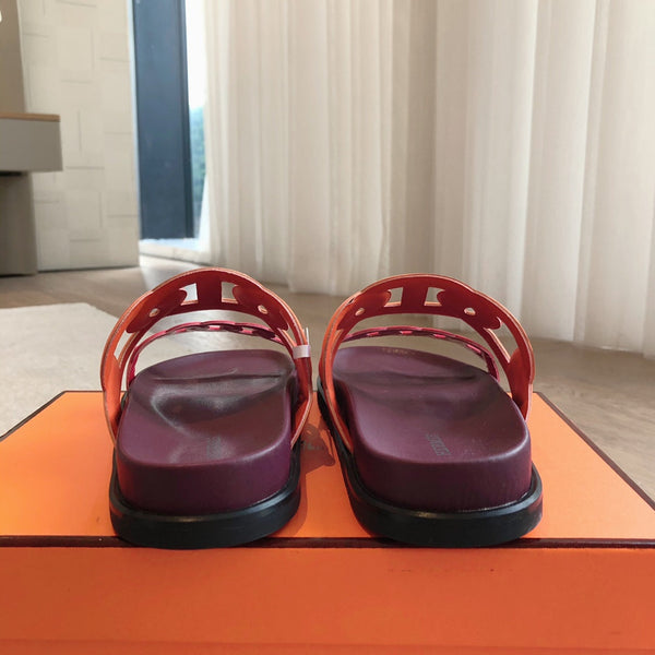 Hermès Extra Sandal Colorfull in Cowhide 743960