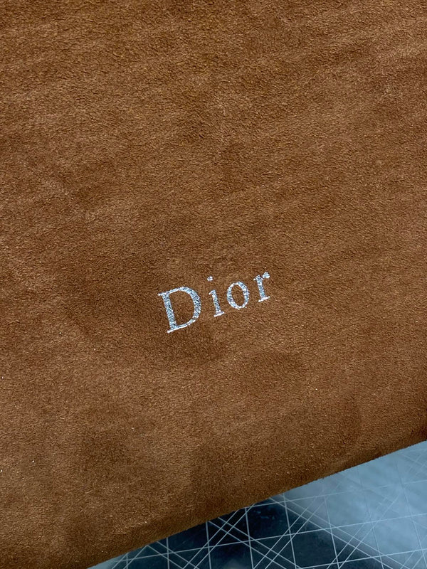 CD Diorly Bag 31.5cm Brown in Nubuck Leather 286586
