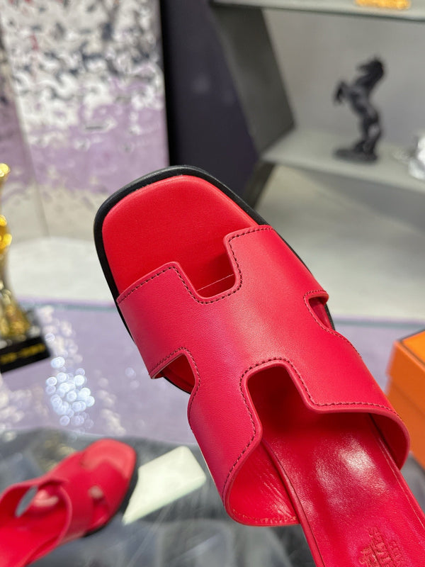 HM Sandal 90mm Red Rose in Cowhide 757944