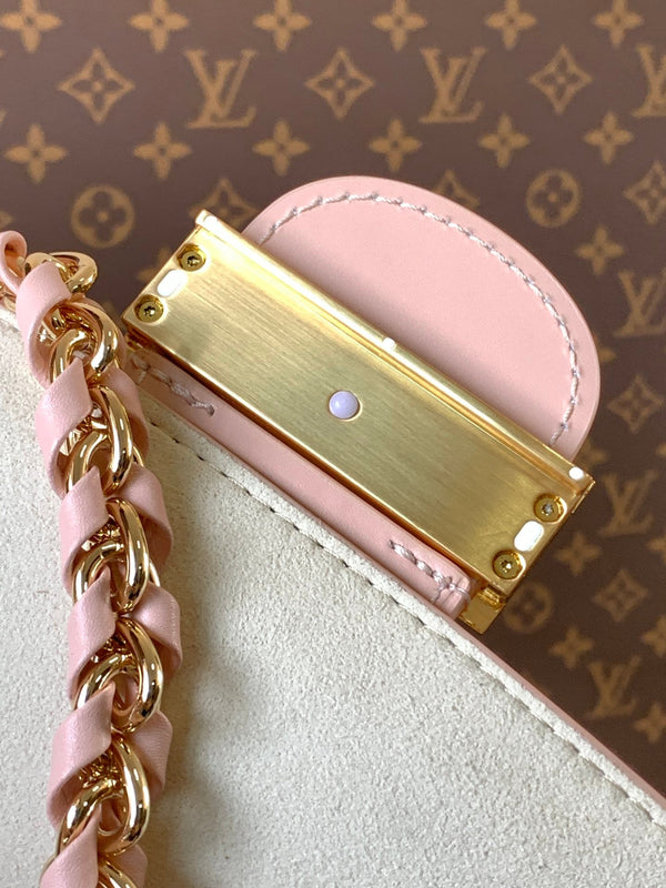 LV Dauphine Bag Light Pink in Cowhide 286674