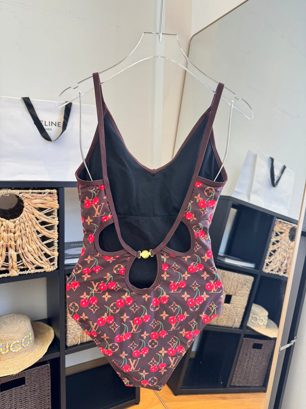 LV Monogram One-Piece Swimsuit in Polyamide 261377