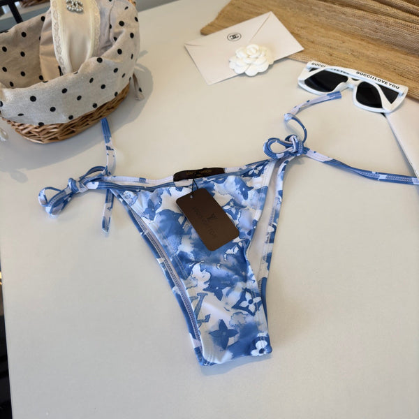LV Patterned Bikini Blue White in Polyamide 164551