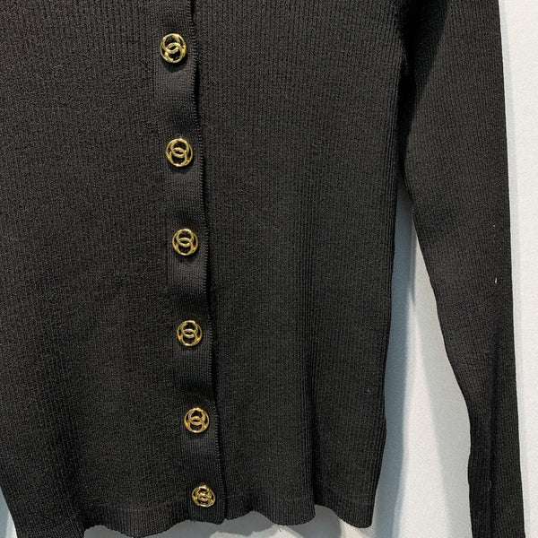 CC Ribbed Cardigan Tencel 411466