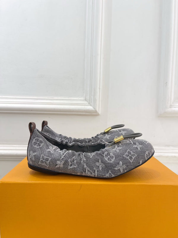 LV Nolita Ballerina Monogram Grey Denim 979546