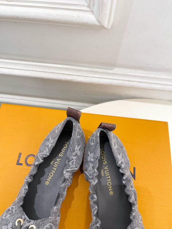 LV Nolita Ballerina Monogram Grey Denim 979546