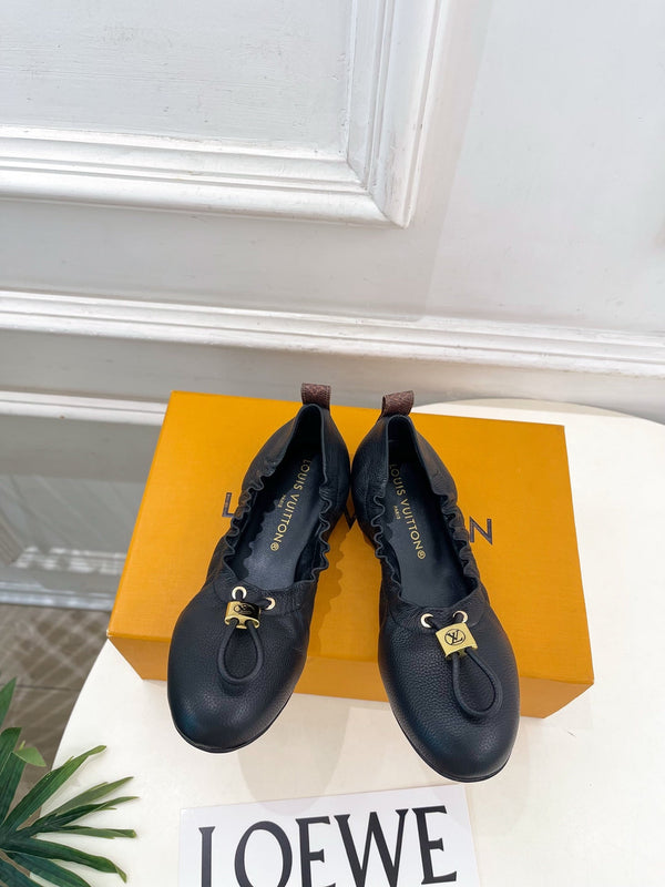 LV Nolita Ballerina Monogram Black Leather 979543
