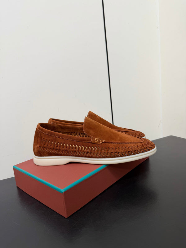 LP Summer Walk Loafers Brown Suede 984715