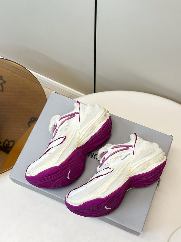 BLC Jet Sneaker White Purple TPU Mesh 986303