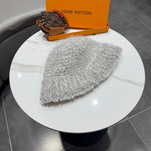 LV Furry Bucket Hat 455973
