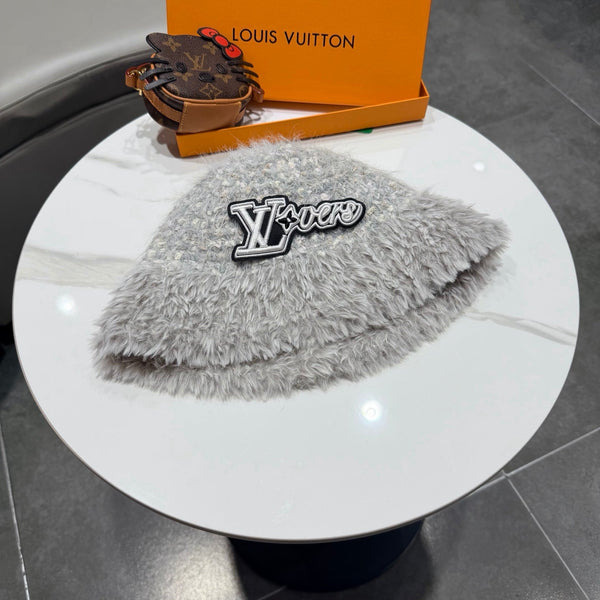 LV Furry Bucket Hat 455973