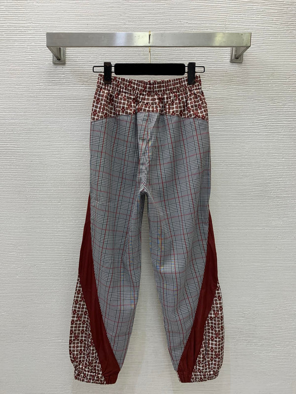 LV Checkered Track Jacket & Pants Set 416643